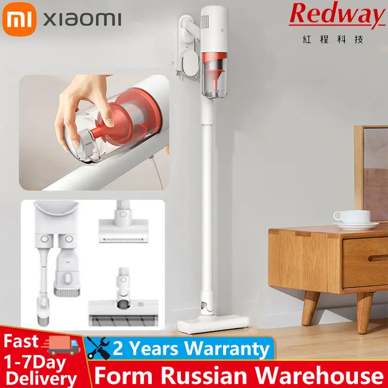 

XIAOMI MIJIA Handheld Cleaning 2 Sweeping Cleaning Tools 16kPa Sweeping Strong Cyclonic Suction 0.5L Clear Dust Box B205