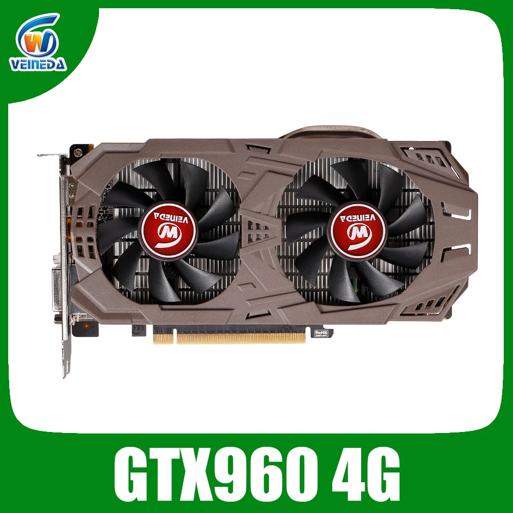 

Видеокарта GTX960 4G GDDR5 2,0 бит для настольного ПК PCI Express 1050