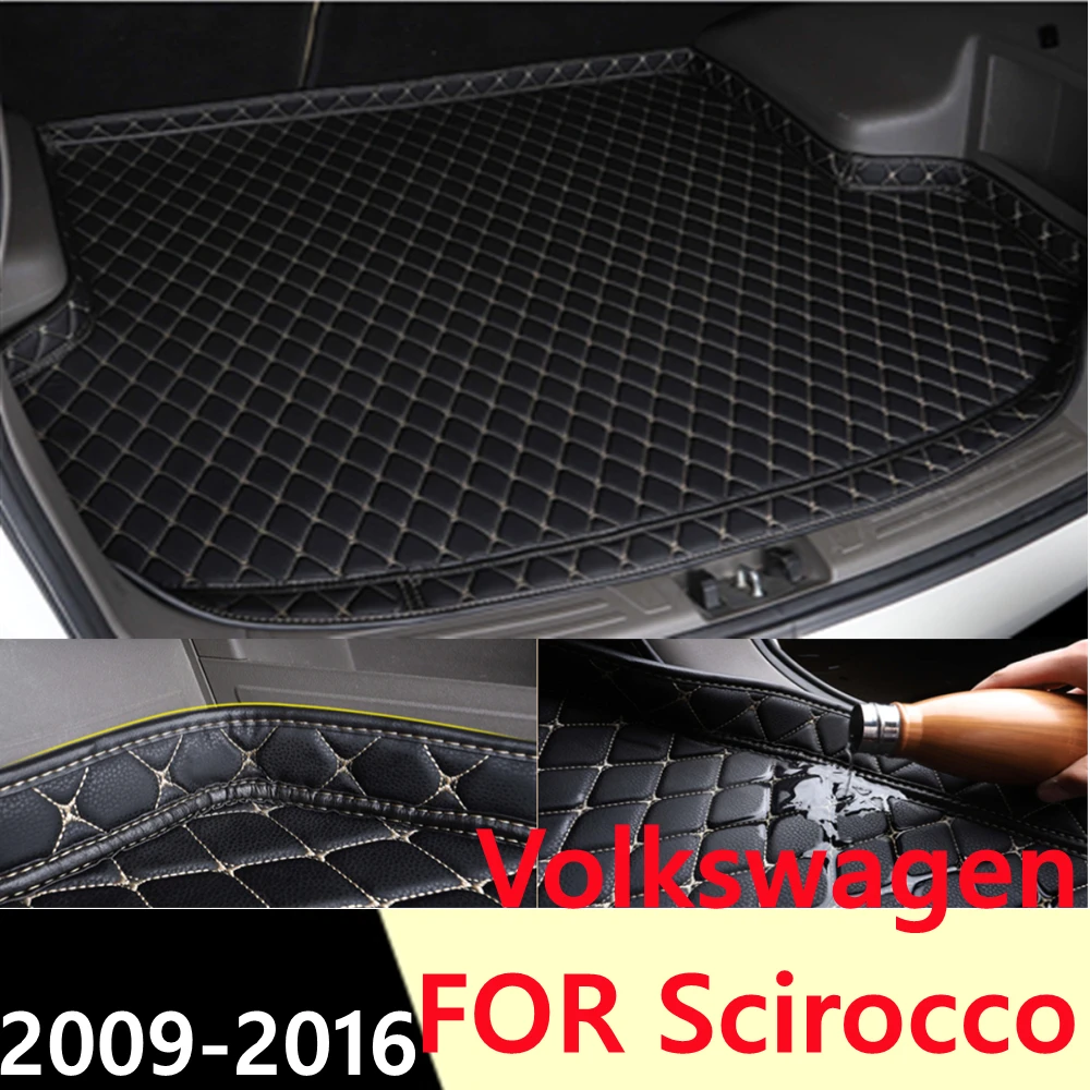 

Коврик для багажника автомобиля Volkswagen VW Scirocco 2009-2016, для любой погоды