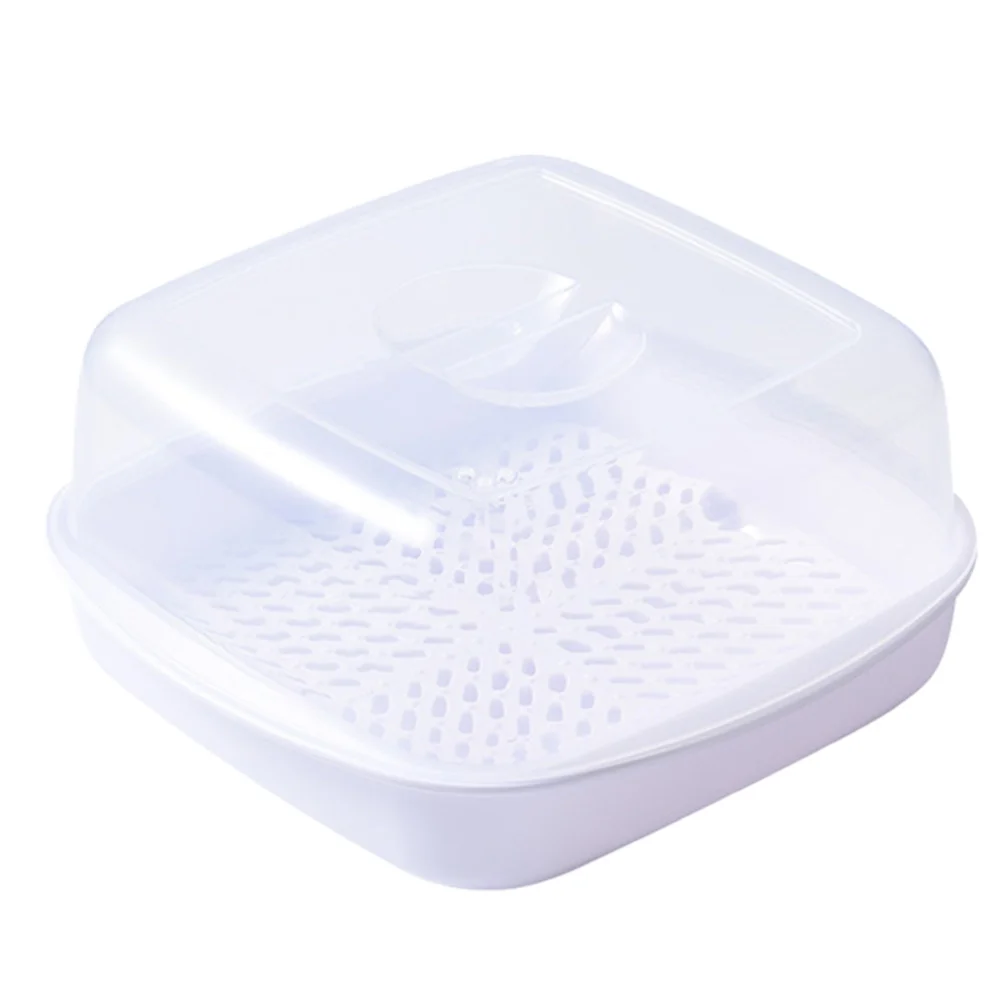 

Steamer Microwave Cooker Basketsteam Container Ovensteaming Minicookware Heating Rice Veggie Momo Bowl Vegetable Pot Pans Insert