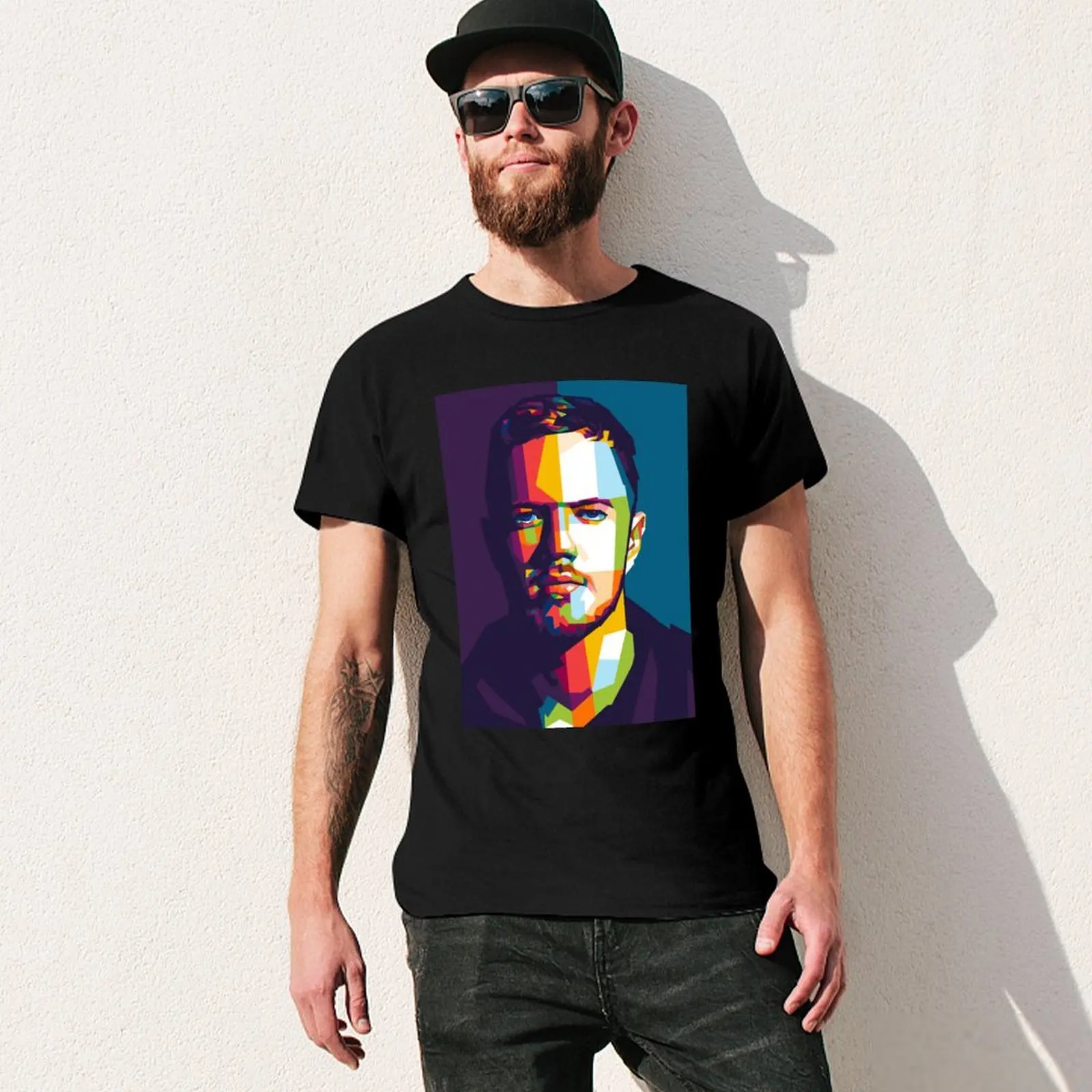 Фото Футболка Dan Reynolds Imagine Dragons, летняя, повседневная, свободного кроя. №3