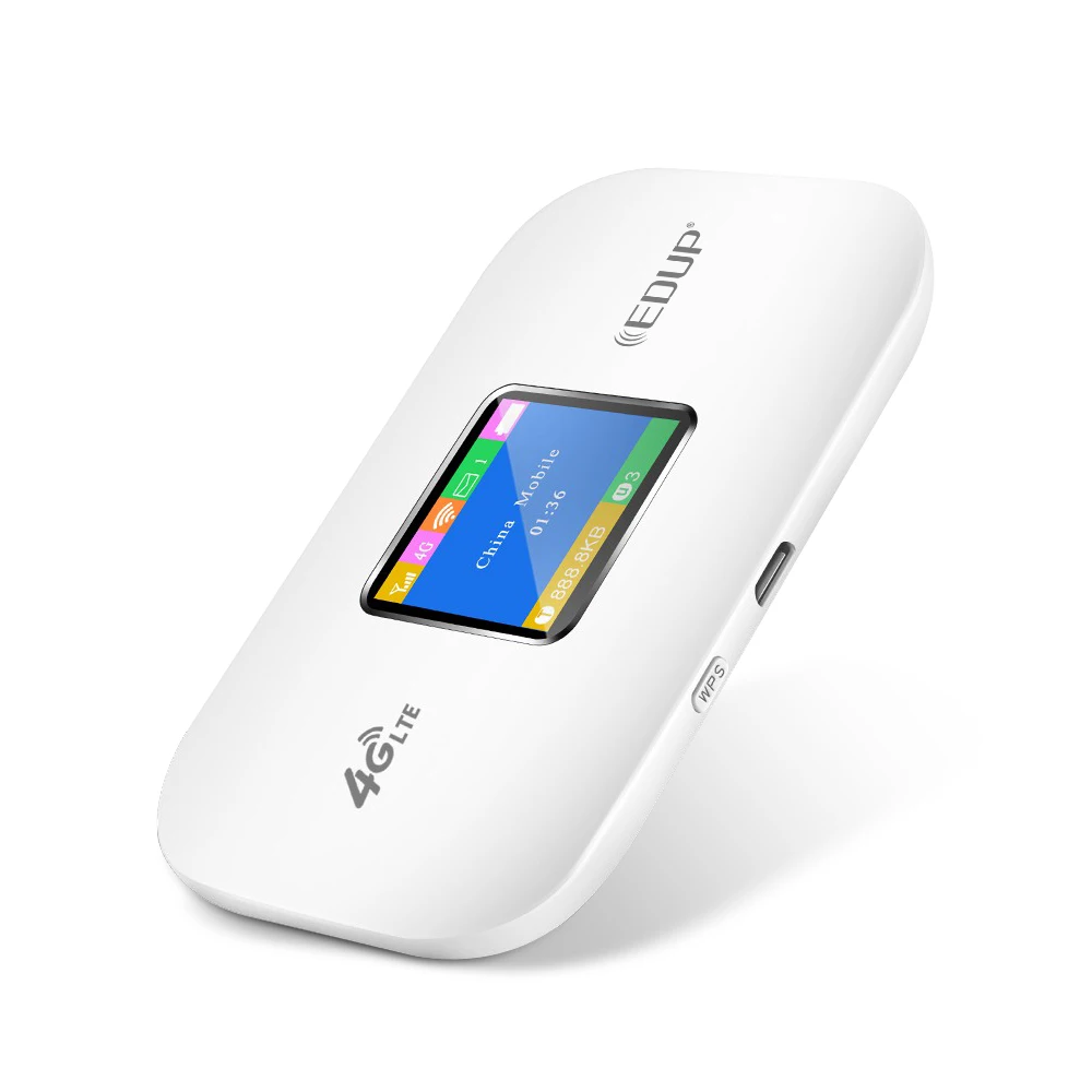 

EDUP 300Mbps Portable Hotspot Mobile Hotspot 4G Router Wifi 3G 4G Lte Wireless Wifi Pocket Router With Sim Card