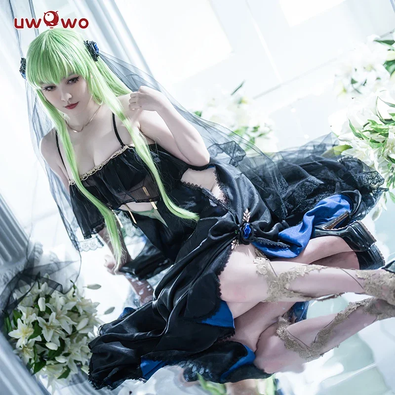 Последняя партия lelouchh black bride ver CC. Костюм для косплея C. Косплейное платье Lelouchh