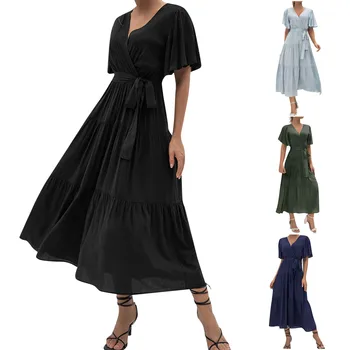 Long Dresses Fashionable Longuette Dresses For Womens 2023 Casual Mid-Calf Dresses For Woman 2023 Formal Occasion Dresses 1
