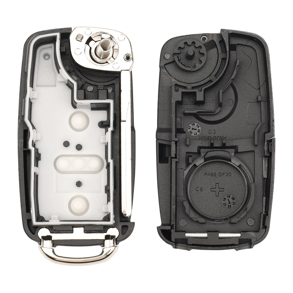 SilKY Uncut Blade 2/3/4 BTN складной флип-брелок с дистанционным управлением для VW Golf Passat Polo