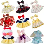 Одежда для кукол Lalafanfan утка одежда кафе утка платье комплект одежды 30 см утро мягкая игрушка одежда плюшевая утка аксессуары для кукол