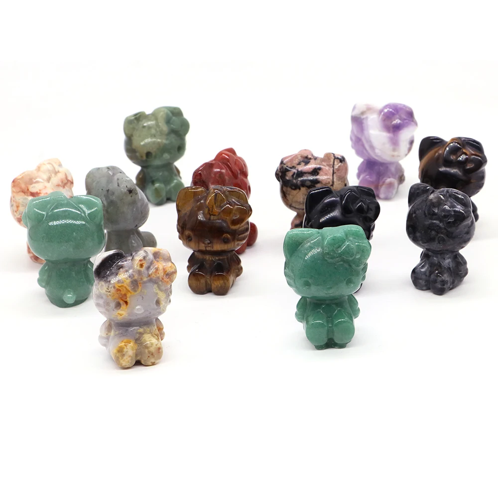 Резная фигурка из натурального камня 1 4 дюйма