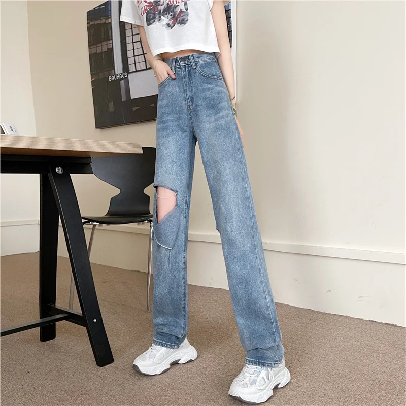 

Cheap wholesale 2021 spring autumn new fashion casual Denim women Pants woman female OL women jeans BAtYM6454