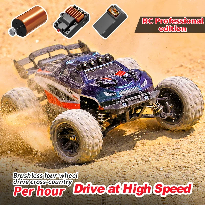 JJRC-C8802 Alta Velocidad Para Niños Camión Monstruo De Derrape 1:14 70KM/H.50KM/H 4WD Con Control Remoto LED Wltoys 144001