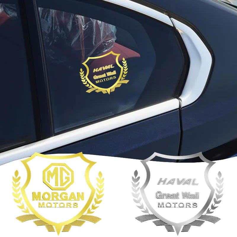 

1PC Car Triangle Window Glass Stickers Decal For Hyundai Tucson Creta Accent i30 Sonata Elantra Solaris Kona i10 IX35 Car Goods