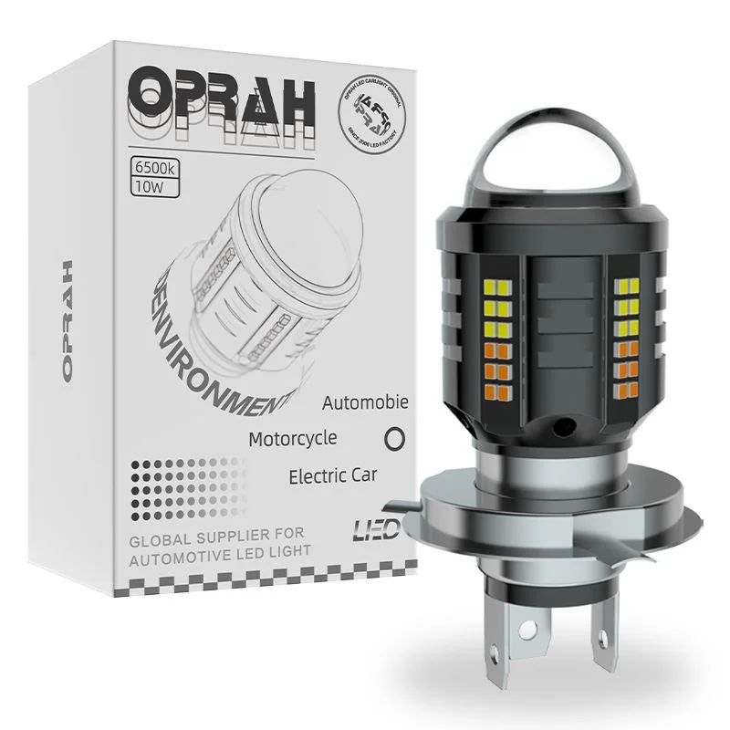 

Oprah H4 BA20D P15D Motorcycle Light Canbus No Error LED Bulbs 2016/3570 CSP 6000K White Hi/Lo Beam Moto Headlight For Motorbike