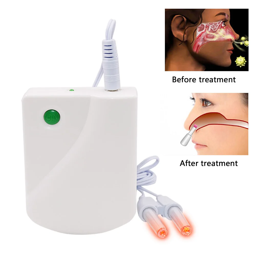 Rhinitis Sinusitis Cure Therapy Machine Nose Care Bionase Rinite Massage Device Laser Treatment Health Dropshipping | Красота и