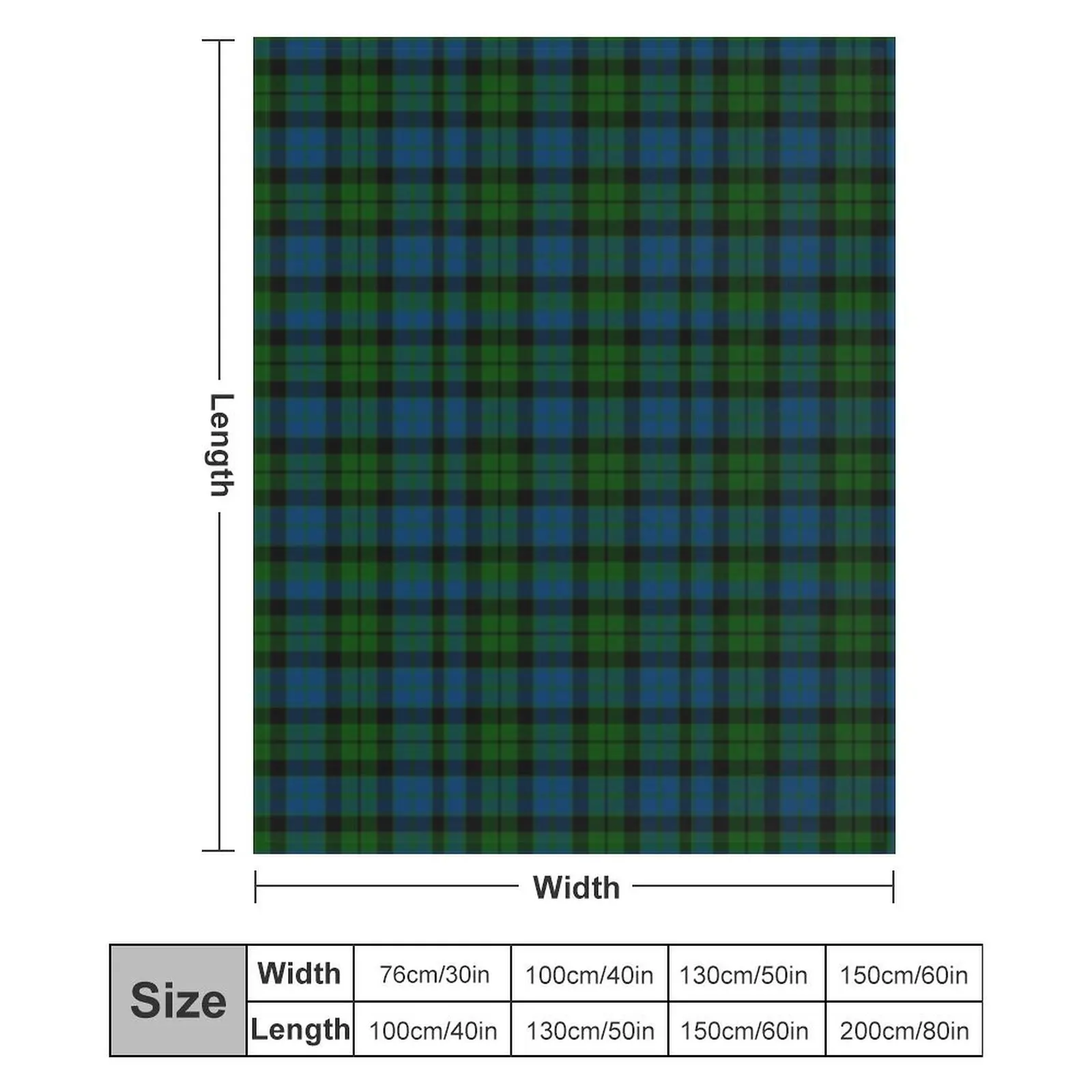 Одеяло в клетку Clan Mackay Tartan одеяла для украшения диванов аниме самые мягкие