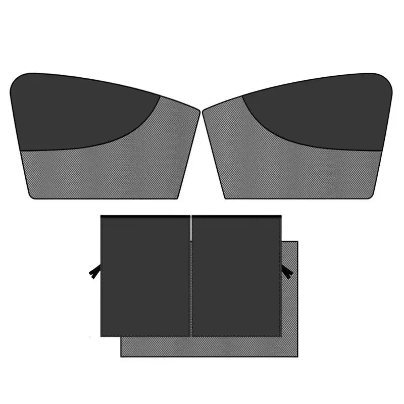 Солнцезащитный козырек на окно автомобиля магнитная автомобильная занавеска