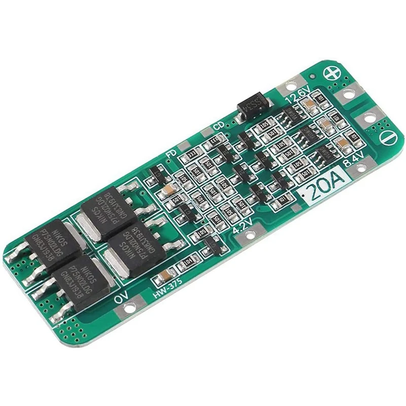 

60Pcs 3S 20A BMS 18650 Li-Ion модуль зарядного устройства литиевой батареи PCB 11,1 V 12V 12,6 V Module