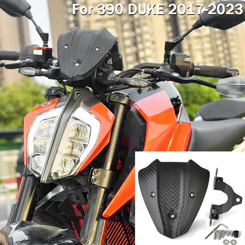 Ветровое стекло DUKE390, ветровое стекло мотоцикла, ветрозащитный экран для KTM DUKE 390 2017 2018 2019 2020 2021 2022 2023
