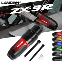 zx9r frame exhaust sliders anti crash pad protector for kawasaki zx9r zx 9r motorcycle accessories falling protection