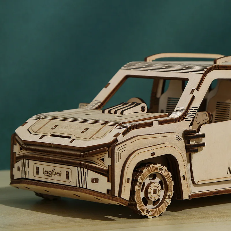 Трехмерный 3D пазл-головоломка сборные игрушки DIY креативный трейлер RV пазл