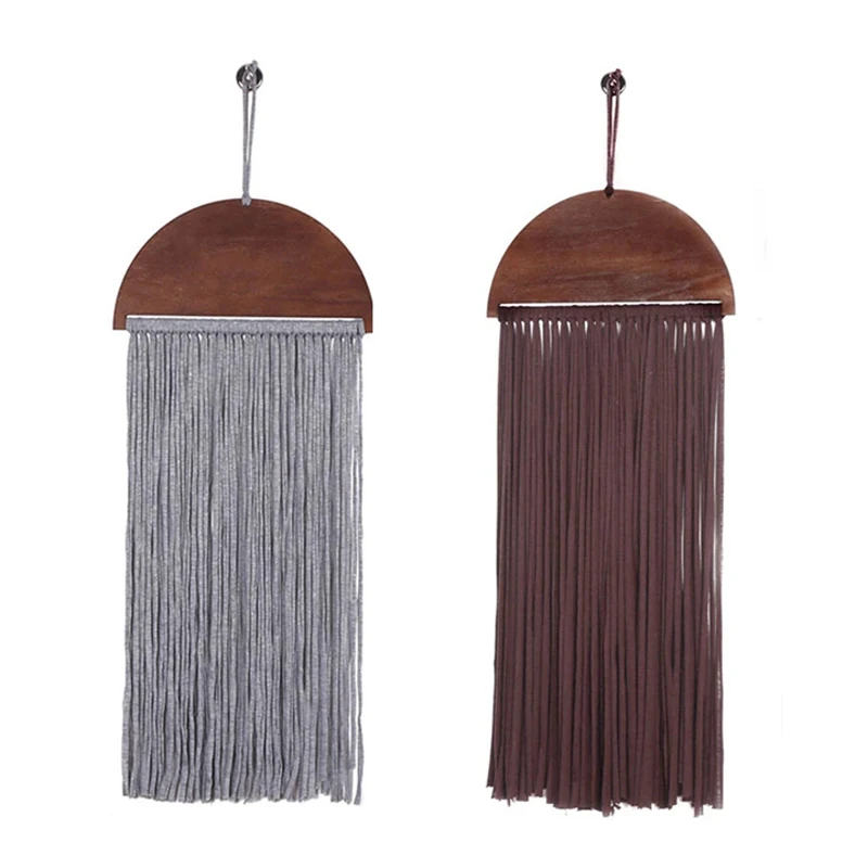 

Ornament Craft Hanging Art Living Room Long Tassels Handmade Cotton Blend Wall Tapestry Home Decor Bedroom Gift