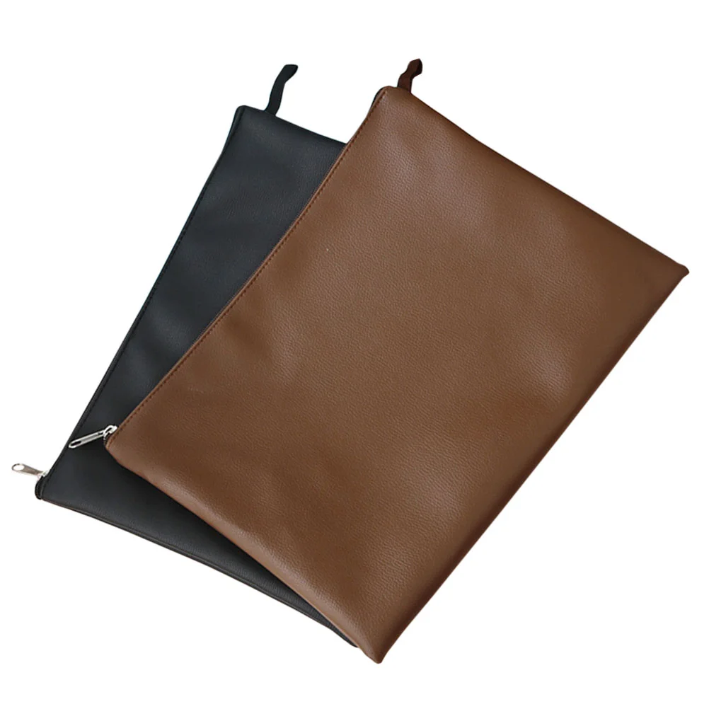 

File Pouch Folderzipper Receipt Organizer Envelope Bagstorage Document Paper Folders Holder Padfolios Sleeve Pc Case