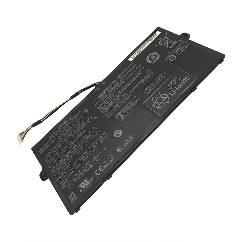 Аккумуляторная батарея AP16L5J для ноутбука Acer Aspire Swift 5 S5-571 SF514-52 SF514-52T Spin1 SF514-53T N17W3 N17H2