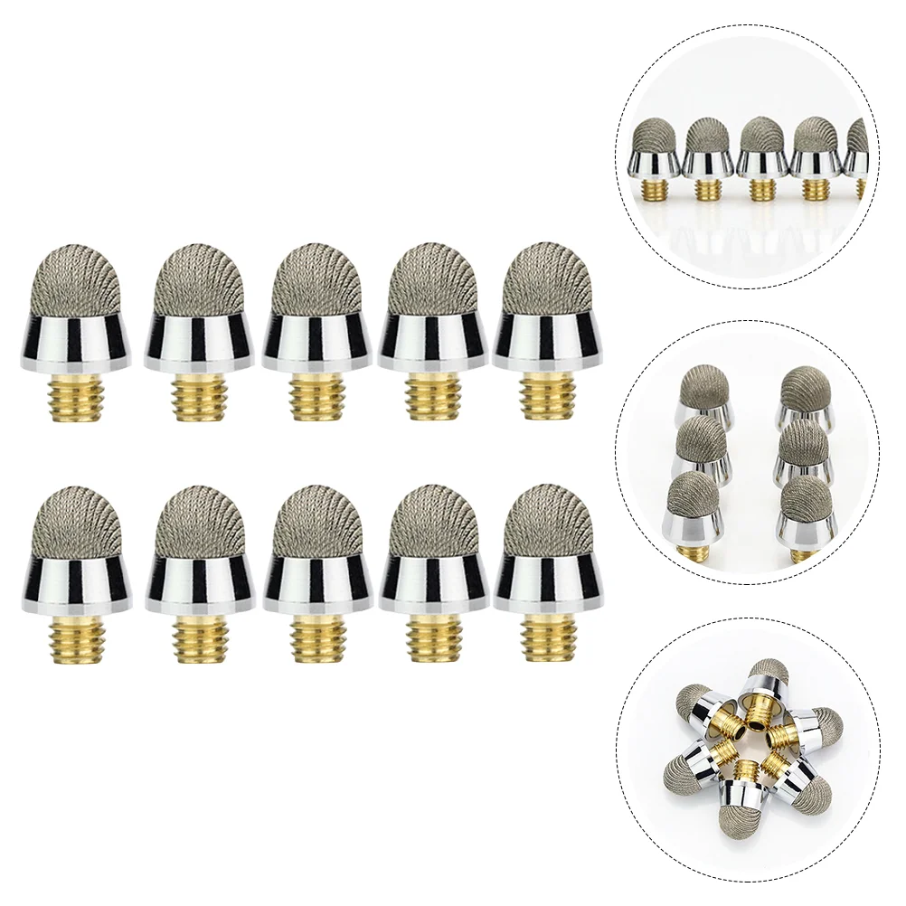 

10Pcs M5 External Thread 64mm Electroplated Capacitive Pen Replacement Tips