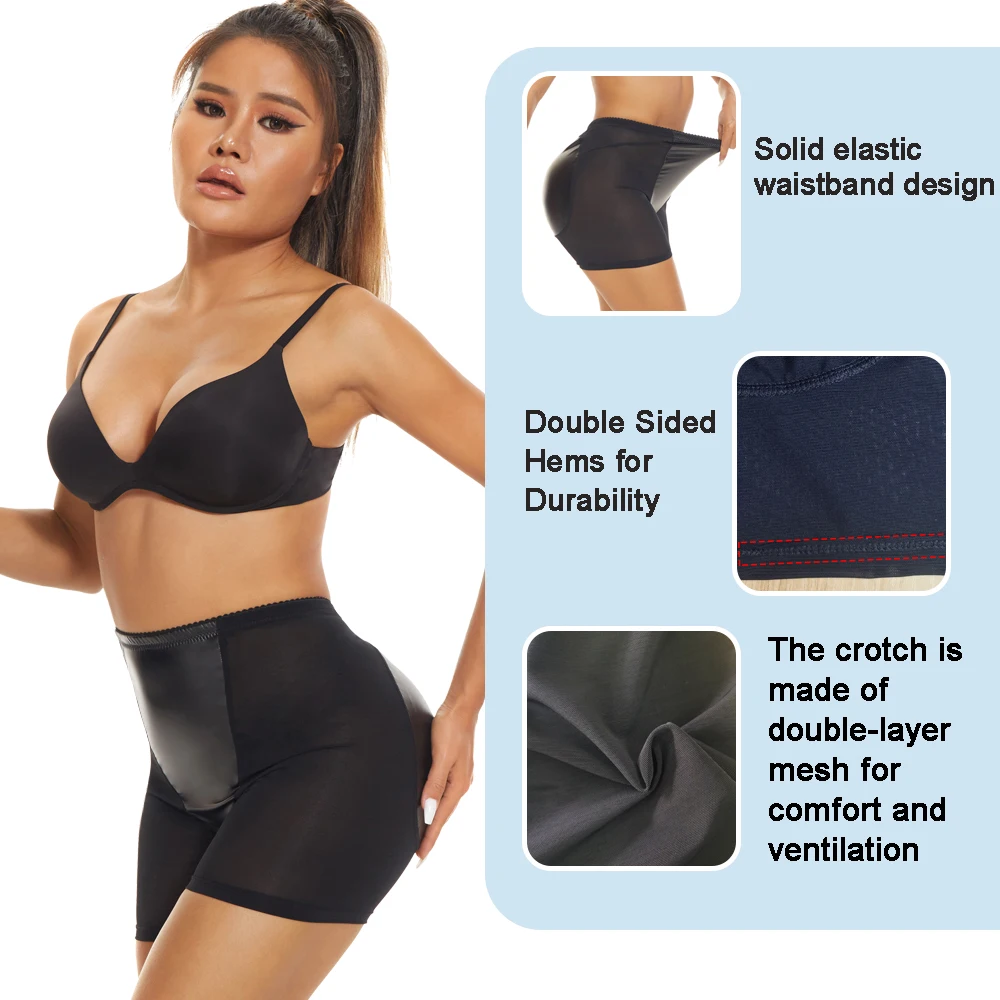 LANFEI Women Body Shaper Butt Lifter Control Panties Midel Waist Hip Enhancer Push Up Big Fake Ass Sexy Mesh Body Shapewear