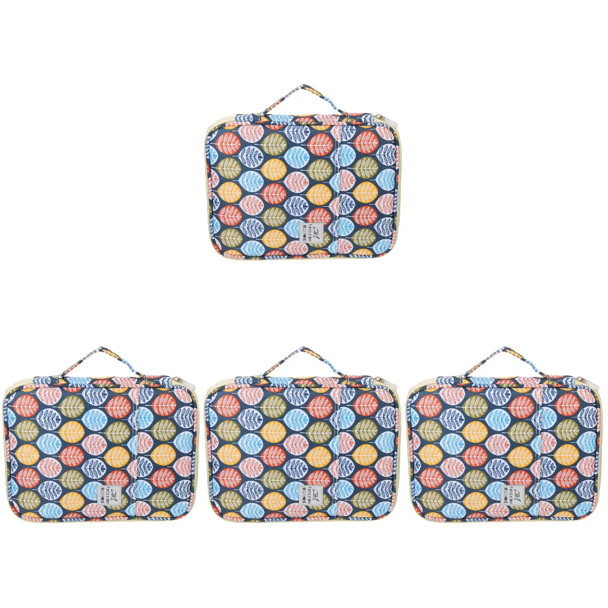 

4pcs Portable Brush Case Coloring Large Capacity Painting Brush Holder
