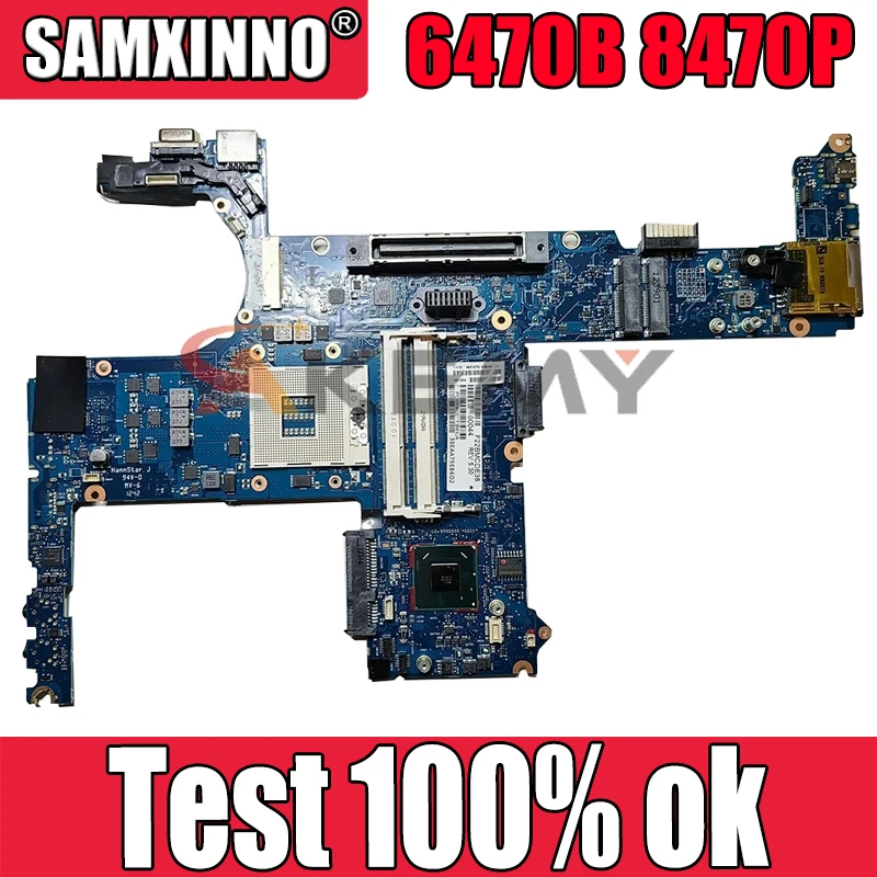 

AKemy Laptop motherboard For HP Probook 6470B 8470P Mainboard 6050A2466401 687828-001 686037-601 SLJ8A