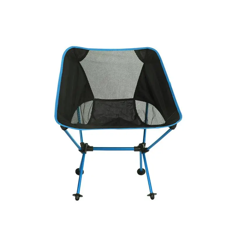 

Lightweight and Foldable Casual Chair for Fishing Hiking Fishing Backpacking (Sky-blue)
