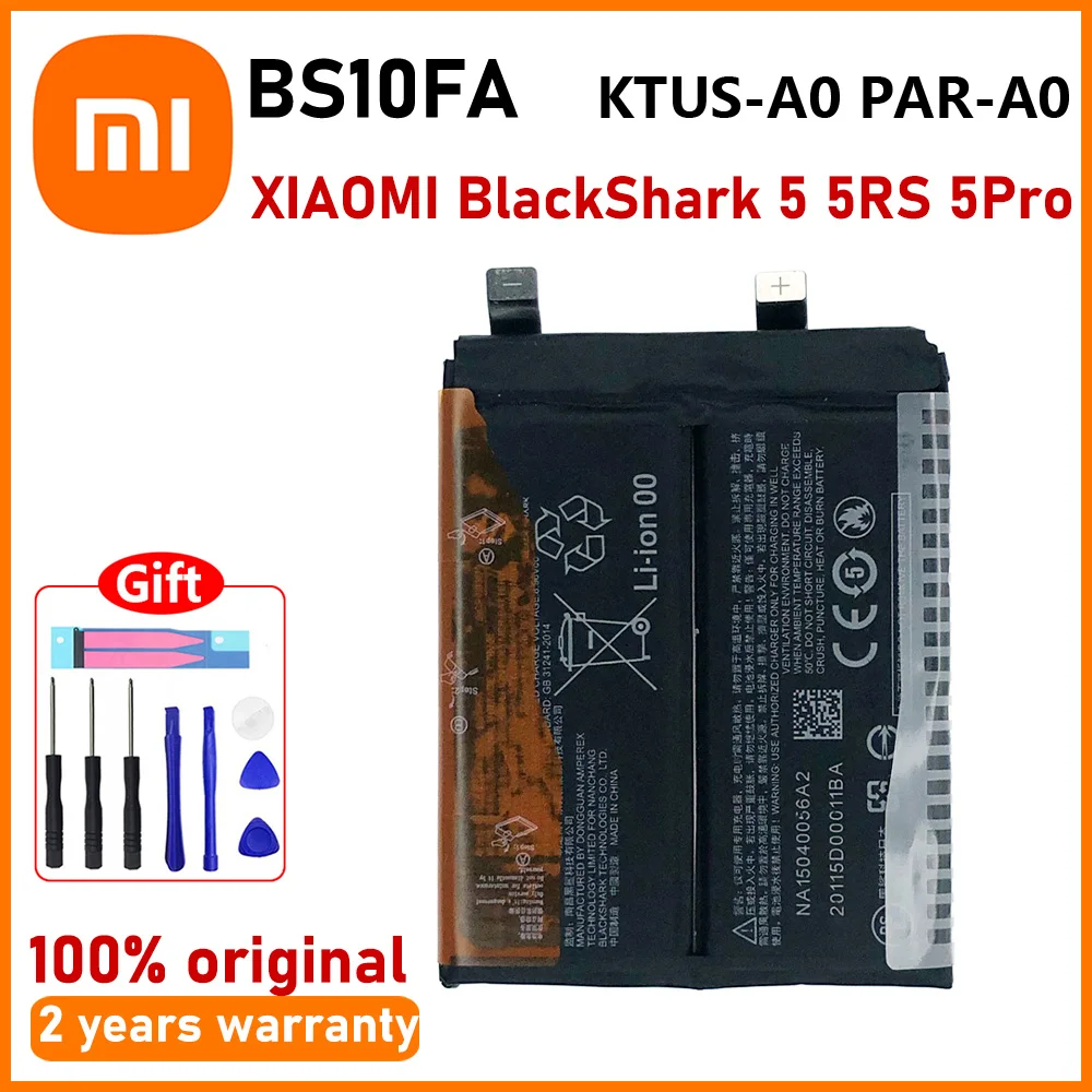 Оригинальный аккумулятор для мобильного телефона XIAOMI BS08FA BS06FA BS05FA BS10FA Black Shark 3 3S 4 4S