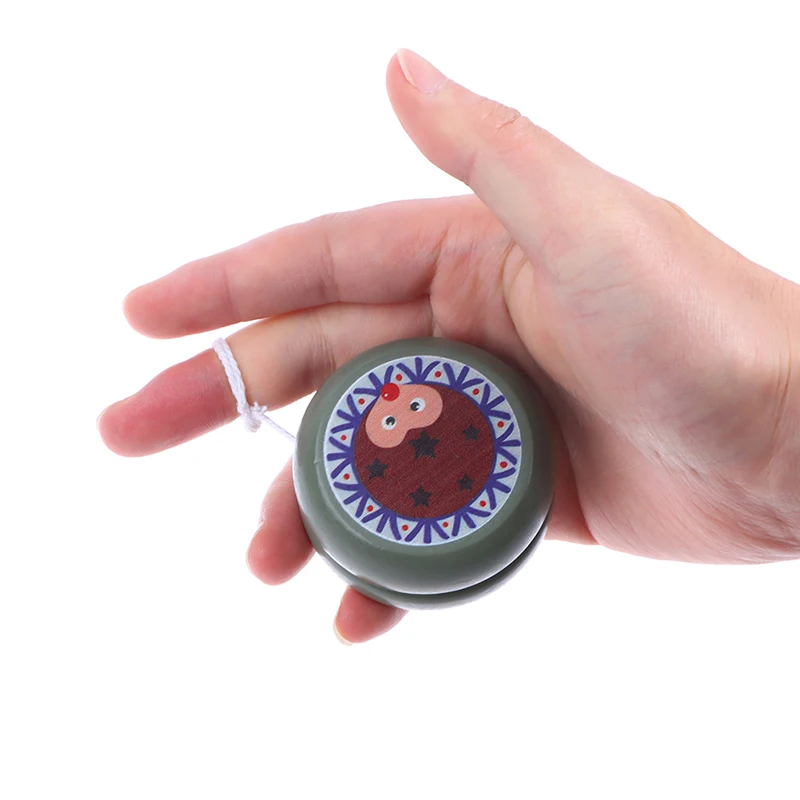 Детский шар йо-йо милые животные принты деревянные игрушки божья коровка Детские