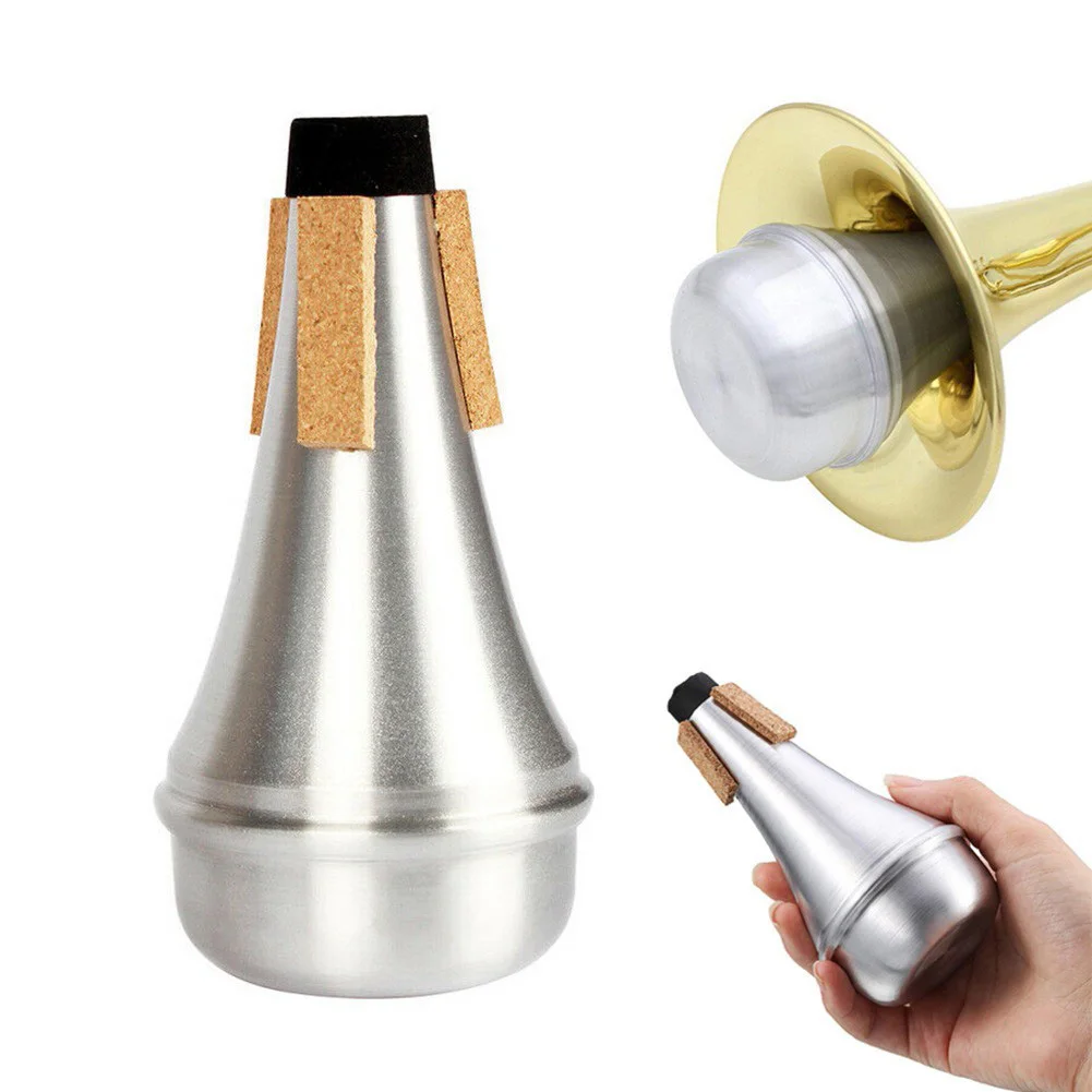 

Durable Trumpet Mute Silenter Beginner 133mm Accessories Aluminium Anti-disturbance Instrument Lightweight Practice