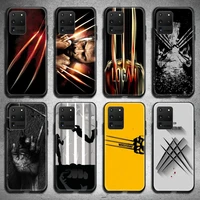 wolverine phone case for samsung galaxy s22 s21 plus ultra s20 fe s9 plus s10 5g lite 2020