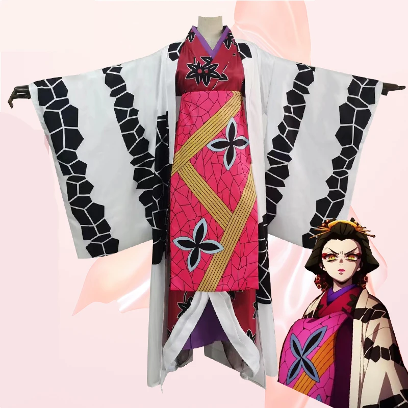 

Anime Comic Demon Slayer Kimetsu no Yaiba Cosplay Costumes Daki Cosplay Costume Uniforms Clothes Suits Wears Dresses