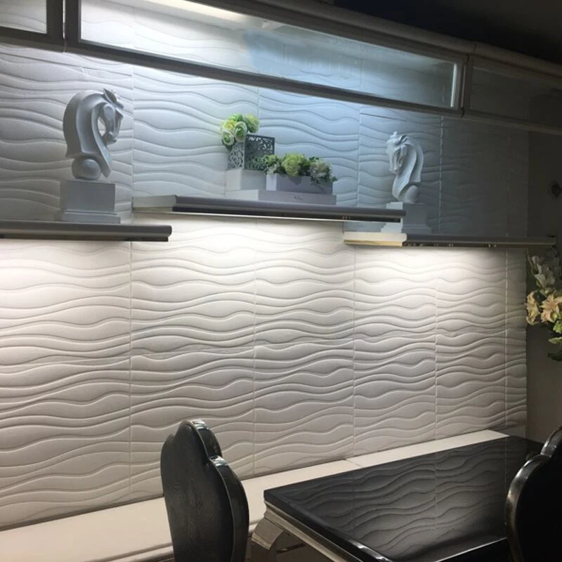 

3D Wall Panels in Diamond Design Matt White 30x30cm Wallpaper Mural Tile-Panel-Mold 3D wall sticker bathroom kitchen Decorative