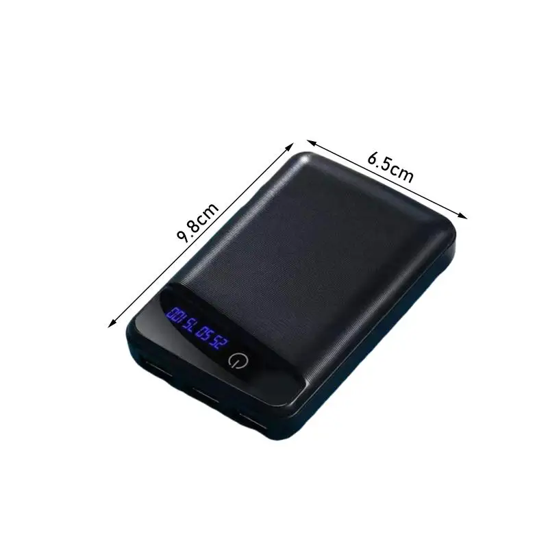 Корпус для повербанка на 3 аккумулятора 18650 с 3 USB-портами, не требующий пайки, для самостоятельной сборки, держатель-кейс для хранения батарей для экстренной зарядки телефона (art.: 3920dbc407657) - 3920dbc407657