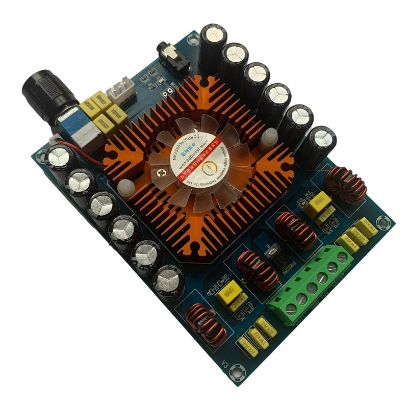 

XH-A121 плата цифрового усилителя мощности TDA7498E 160Wx2, высокомощный модуль усилителя звука