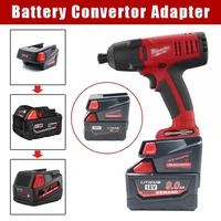 battery adapter converter with usb port for milwaukee m18 18v li ion battery to milwaukee v18 48 11 1830 batteries adapter