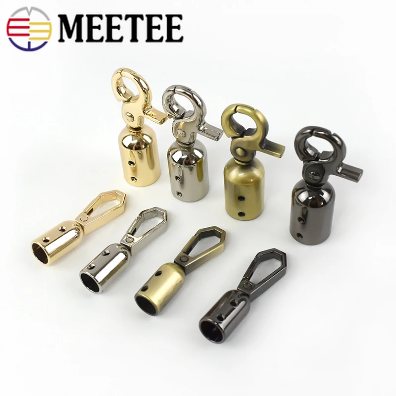Металлическая кисточка Meetee 4 шт. зажим для крышки металлические пряжки ремешок