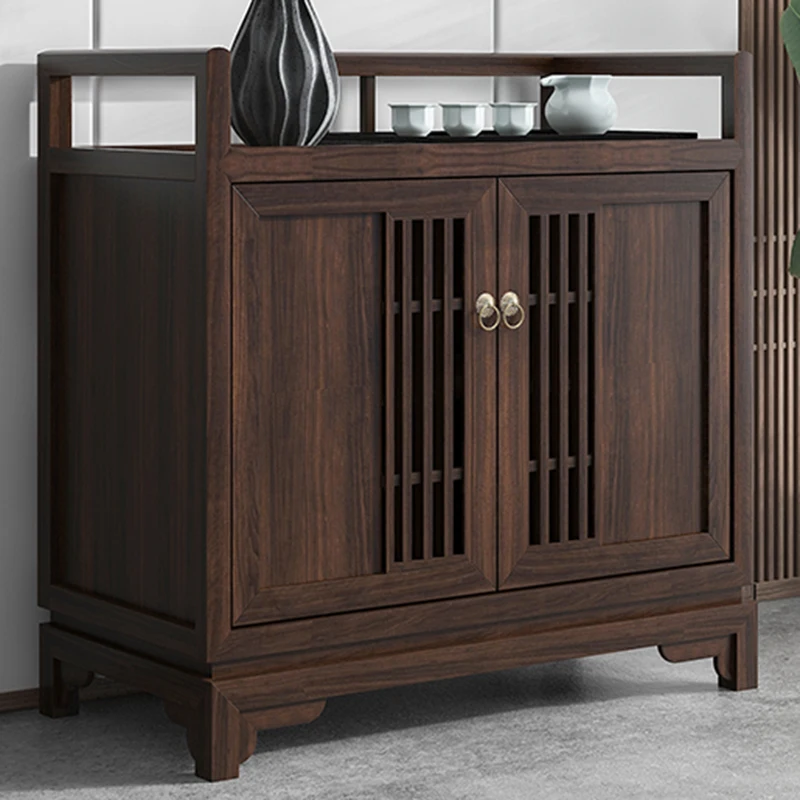 Буфет в деревенском стиле с деревянными выдвижными ящиками дизайнерский