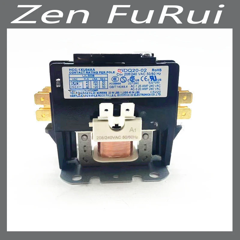 XMCK-30D 208-240 В 30A однофазный шина контактор переменного тока поставка