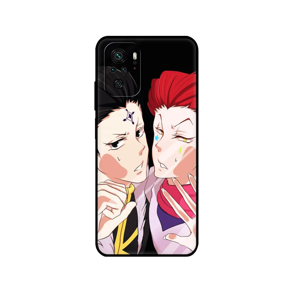 Черный чехол из ТПУ для Xiaomi Redmi 9T Note 10 5G 4G Pro 10S HUNTER x HxH Gon Killua anime(1) - купить по