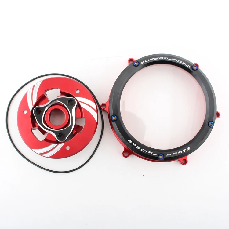 Прозрачный пружинный держатель сцепления для мотогонок Ducati Panigale 959 1199 1299 S R V2