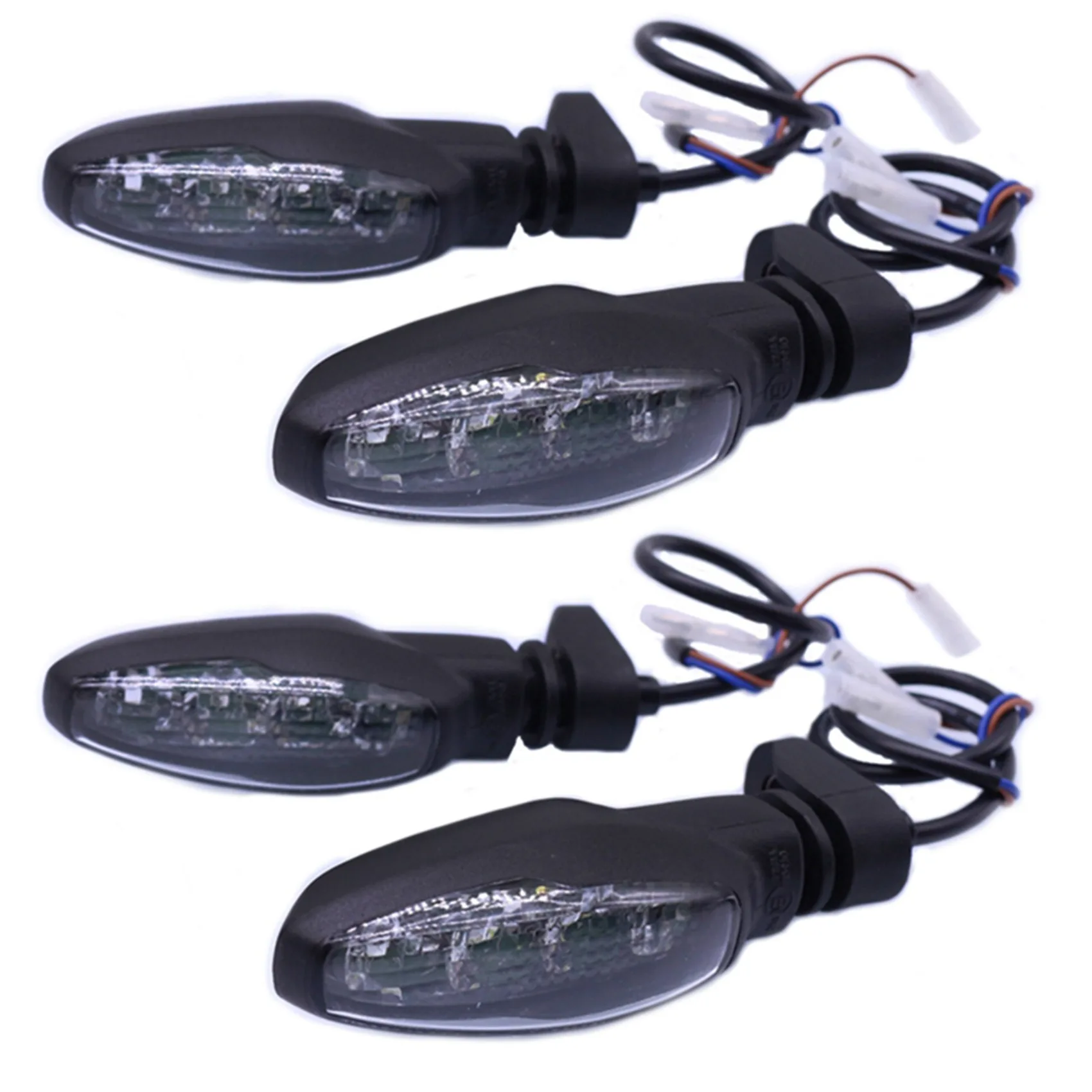 

4X Motorcycle LED Turn Signal Indicator Light Blinker Fit for TRIUMPH Tiger 800 TIGER 1200 2017-2020 TIGER 900 2020