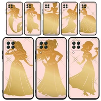 princess phone case for huawei nova 2i 3 3i 5t 6 7 7i 8 8i 9 pro mate 10 20 40 lite pro black luxury silicone cover funda soft