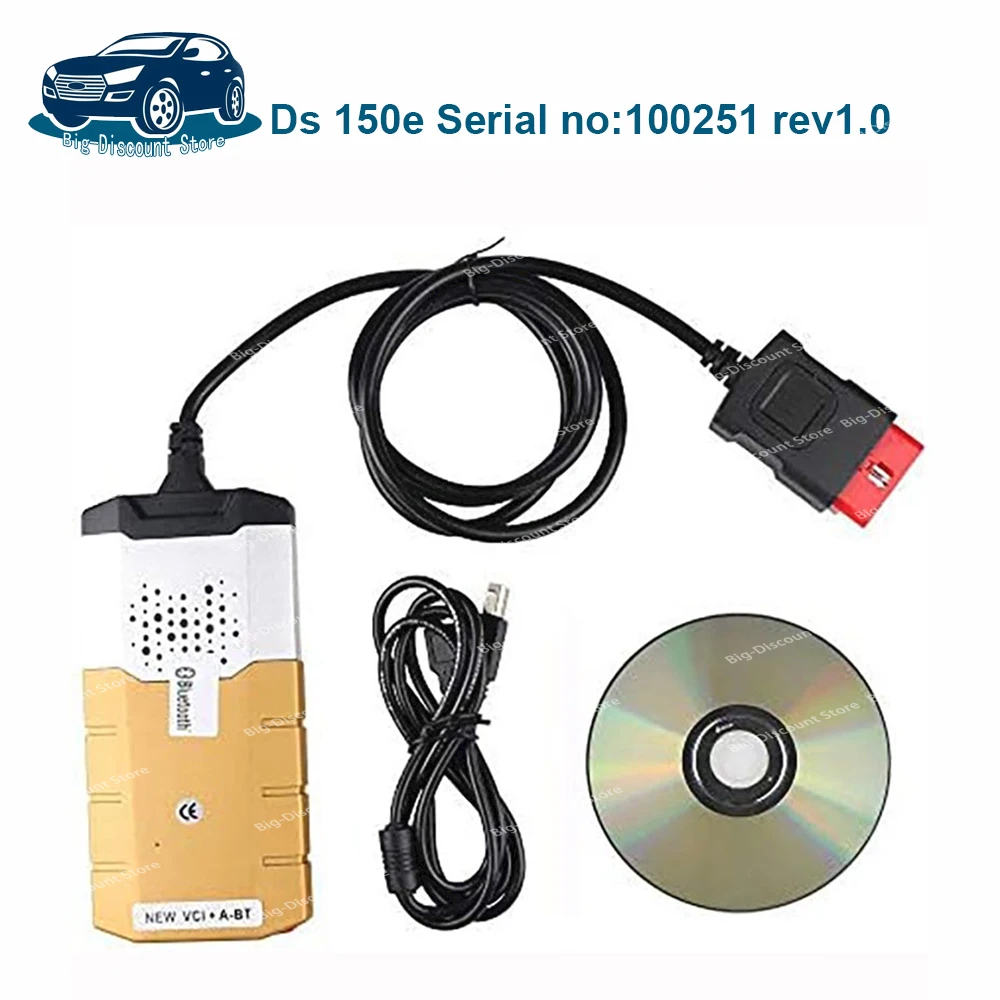 DS-150E Bluetooth для Tnesf Del-phis Orpdc 2021 11 с программным обеспечением Keygen автомобильного
