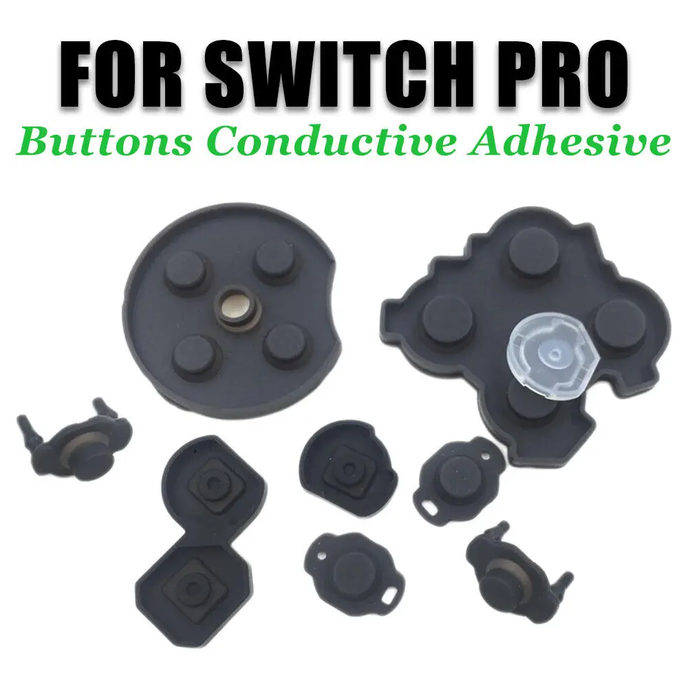 

Controller Rubber Conductive Pad Silicon Buttons For Swith Pro Controller Repair