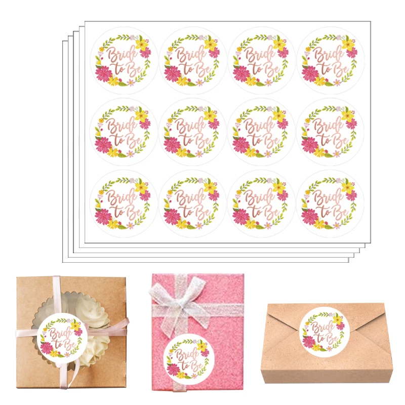 

Бумажные стикеры для невесты, наклейки для девичника, Свадебный декор, ярлык для свадебных торжеств, конфет, наклейки, свадебные принадлежности, 60 шт.
