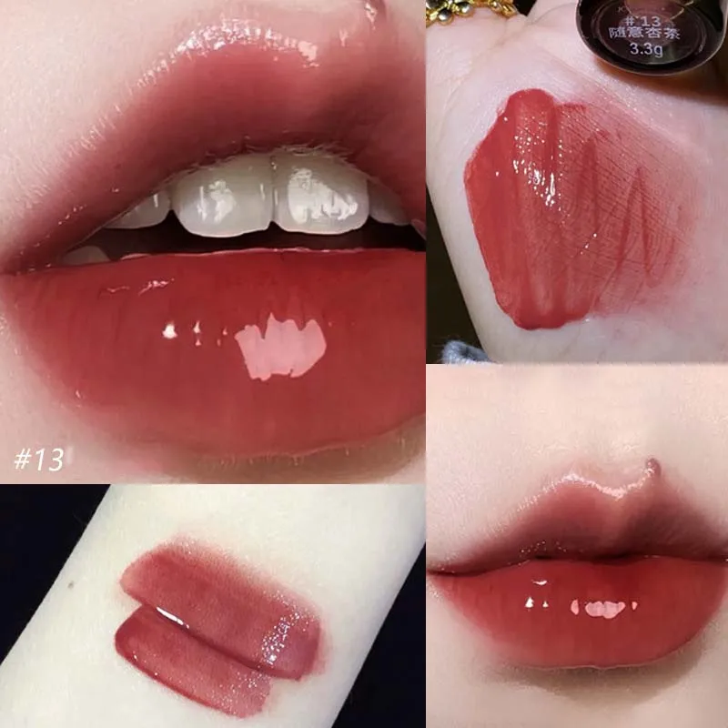 

Moisturizing Lip Gloss Classic Vintage Style Lip Protection Oil Makeup Supplies for Girl Women
